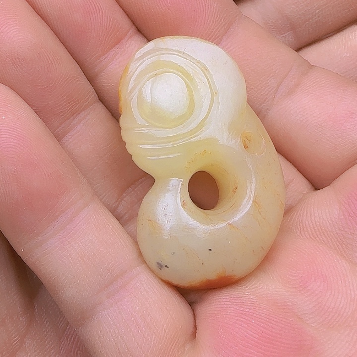 和田玉吊坠(不含链)未镶嵌