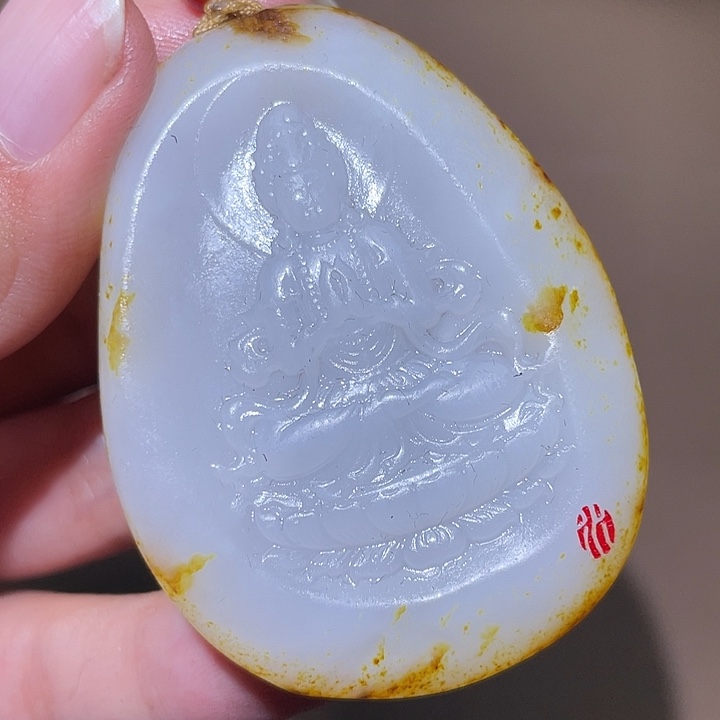 和田玉颈饰未镶嵌Y