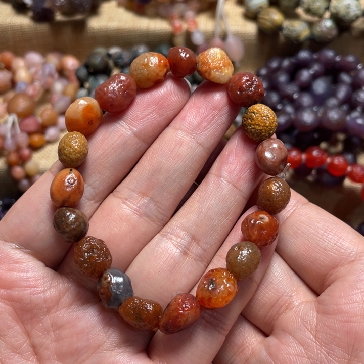 玛瑙/玉髓未镶嵌手链