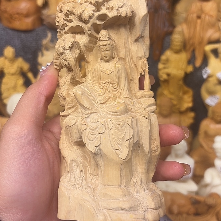 黄杨木黄杨木瑕疵观音