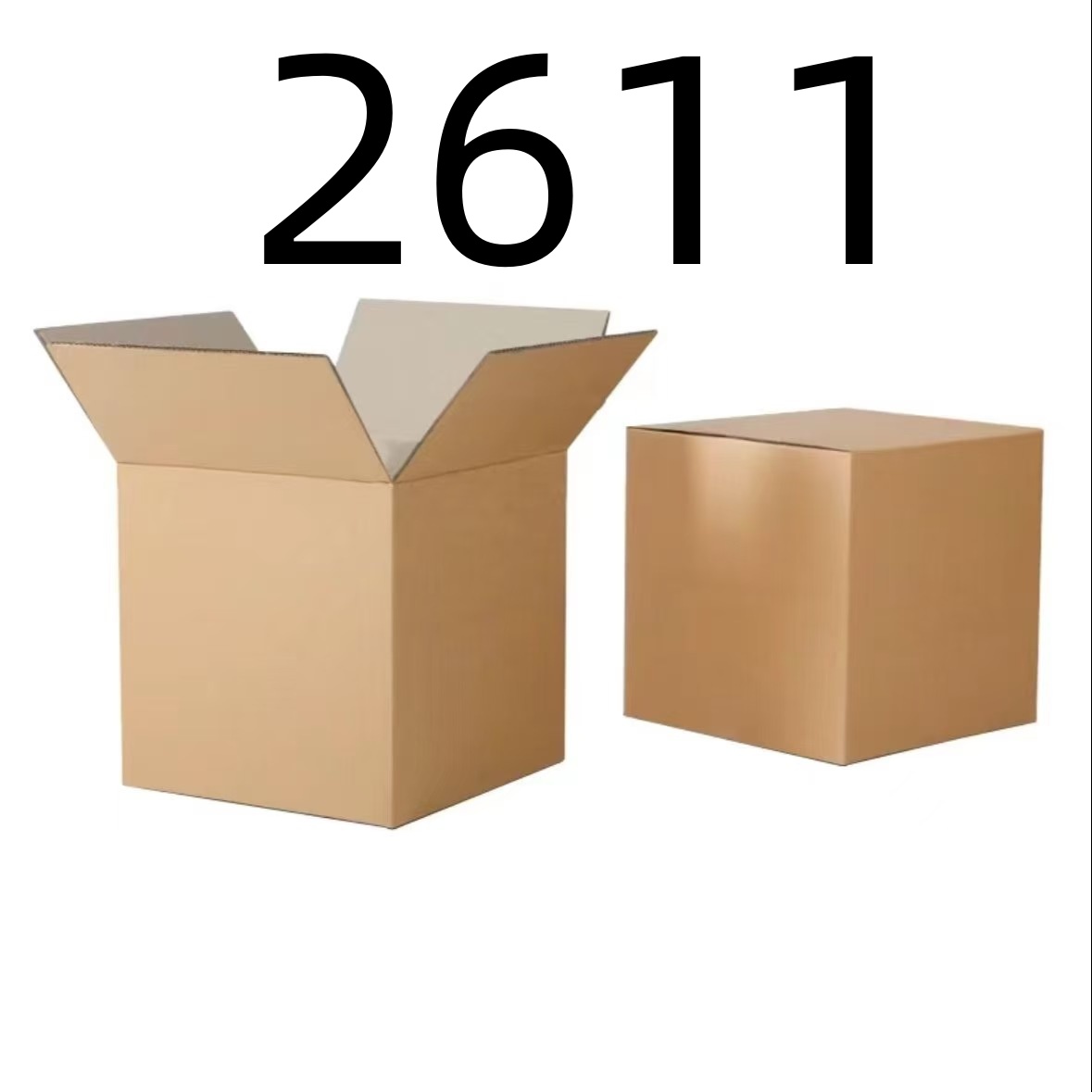 99新  【按照主播讲解下单】2611 编号纸箱 3C数码家用百货桌面摆件