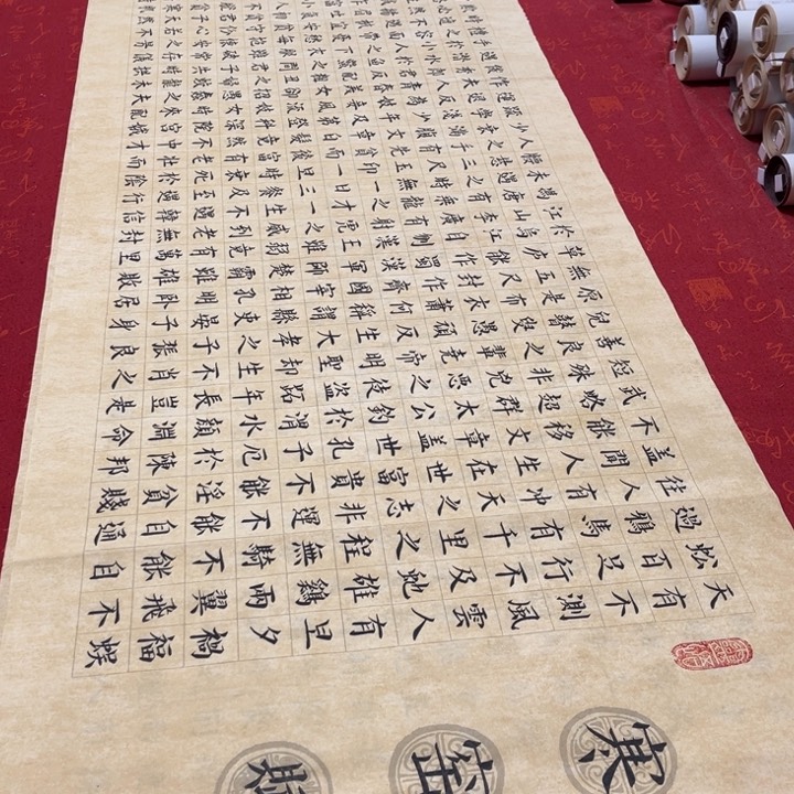 书法寒窑赋张兵180✖️48