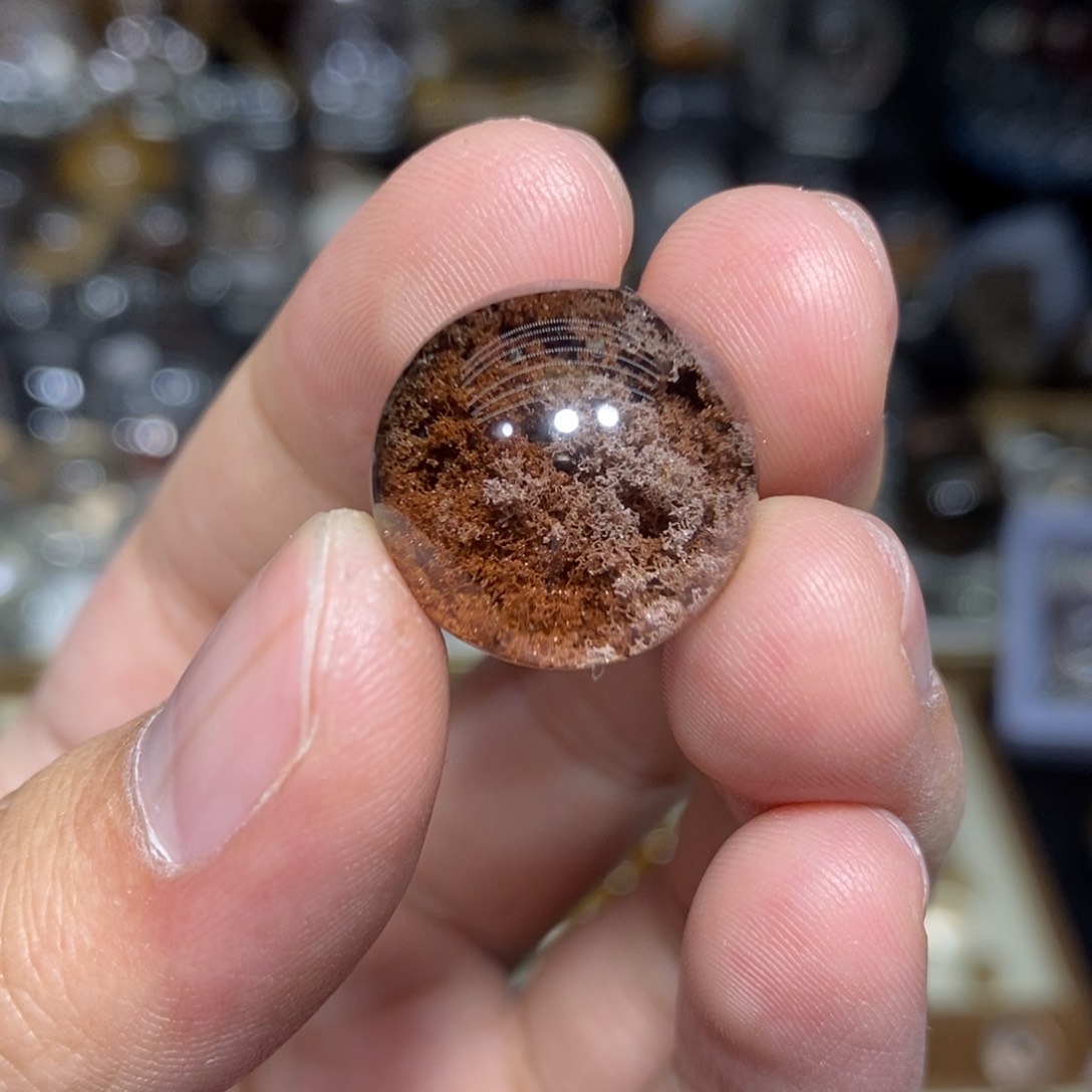 水晶圆珠18.4未镶嵌水晶