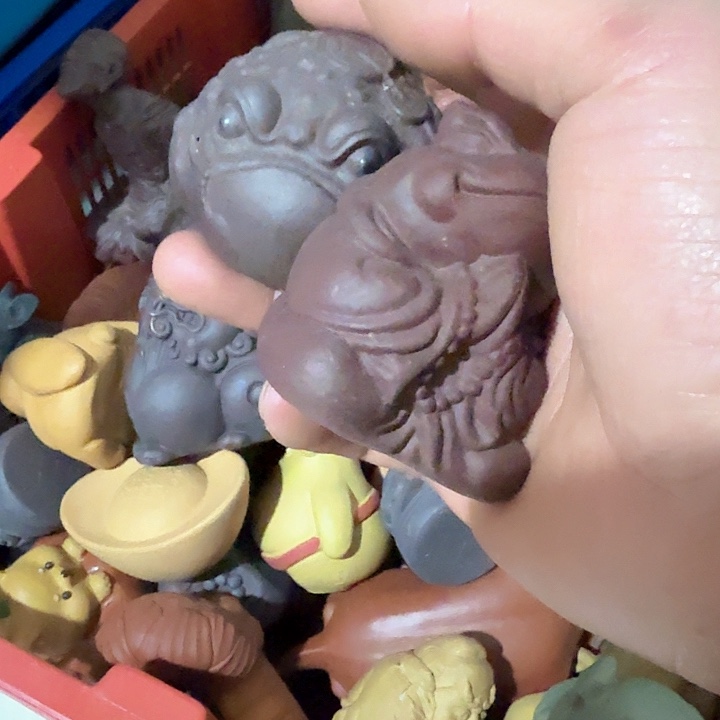 紫砂茶宠雕塑瑕疵茶宠