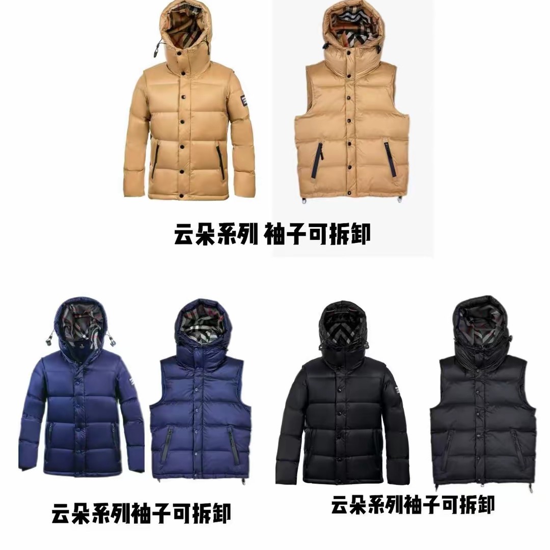 巴家鹅绒马甲羽绒服