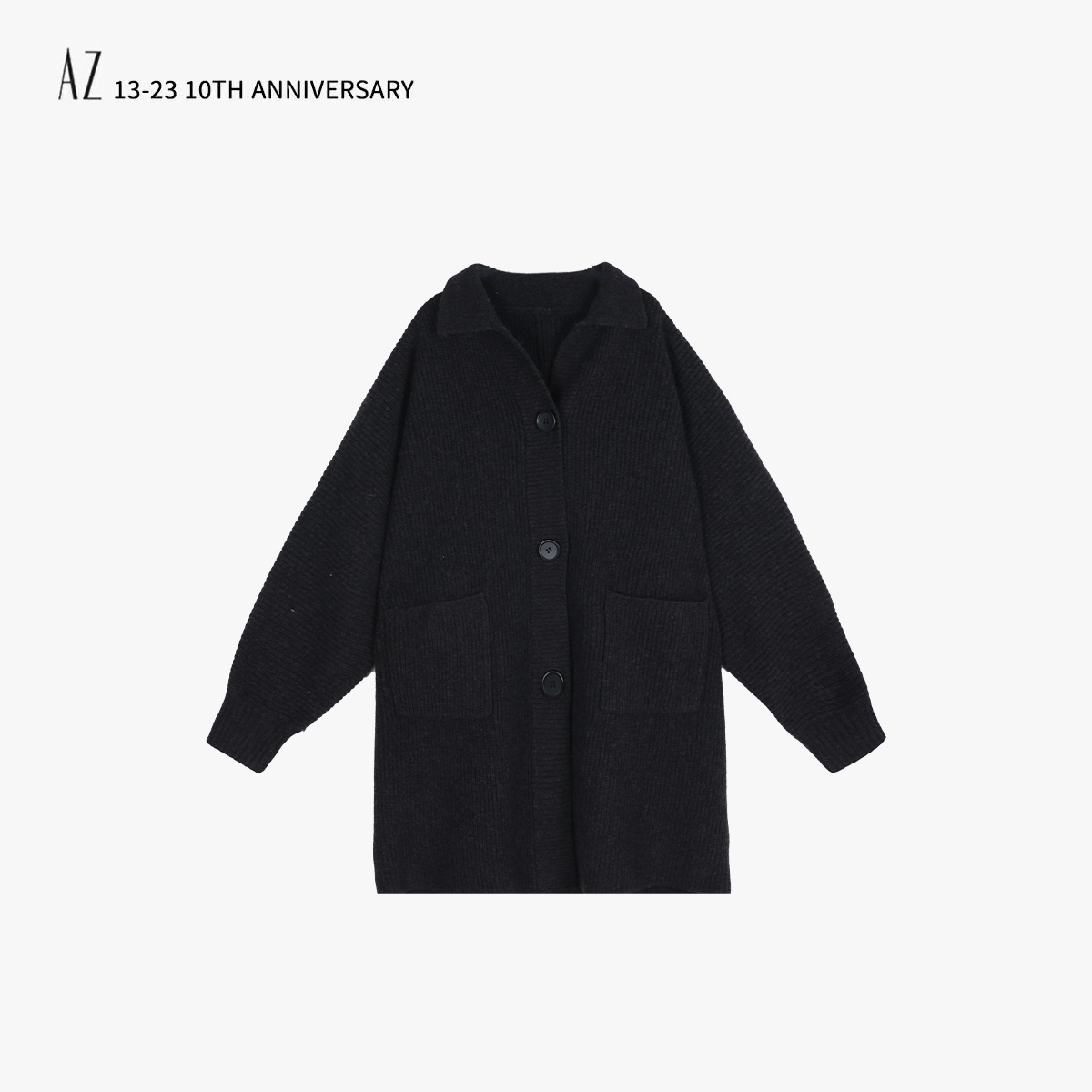 AZ-XJ 小翻领羊毛开衫 外套新款 NEW