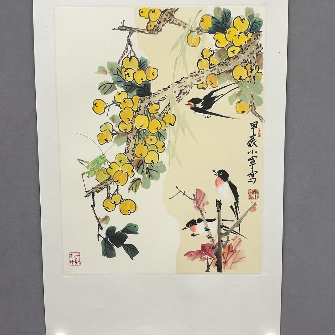 国画亲笔手绘原创