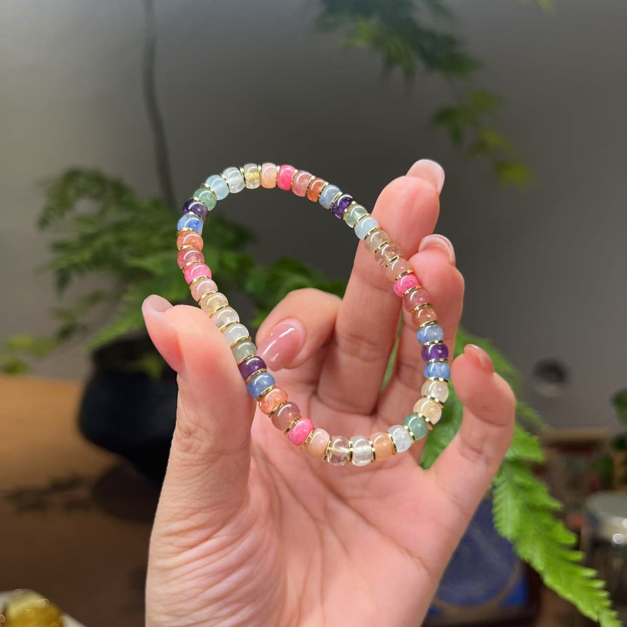 「多宝手串」｜五彩水水多宝 原创设计(多样性发其一）