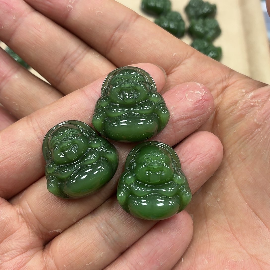 和田玉未镶嵌颈饰多样性发货拍一发一