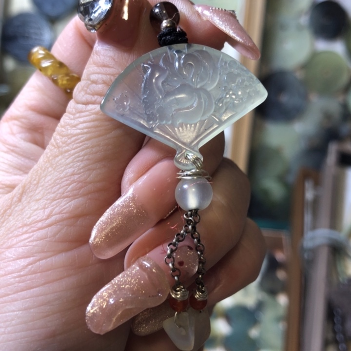 岫玉岫玉挂件未镶嵌