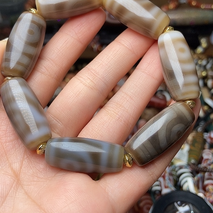 玛瑙/玉髓未镶嵌手链