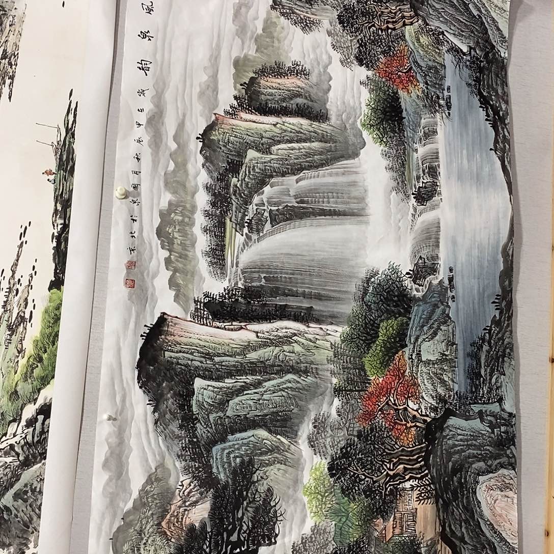 一***淳国画画画真的画画