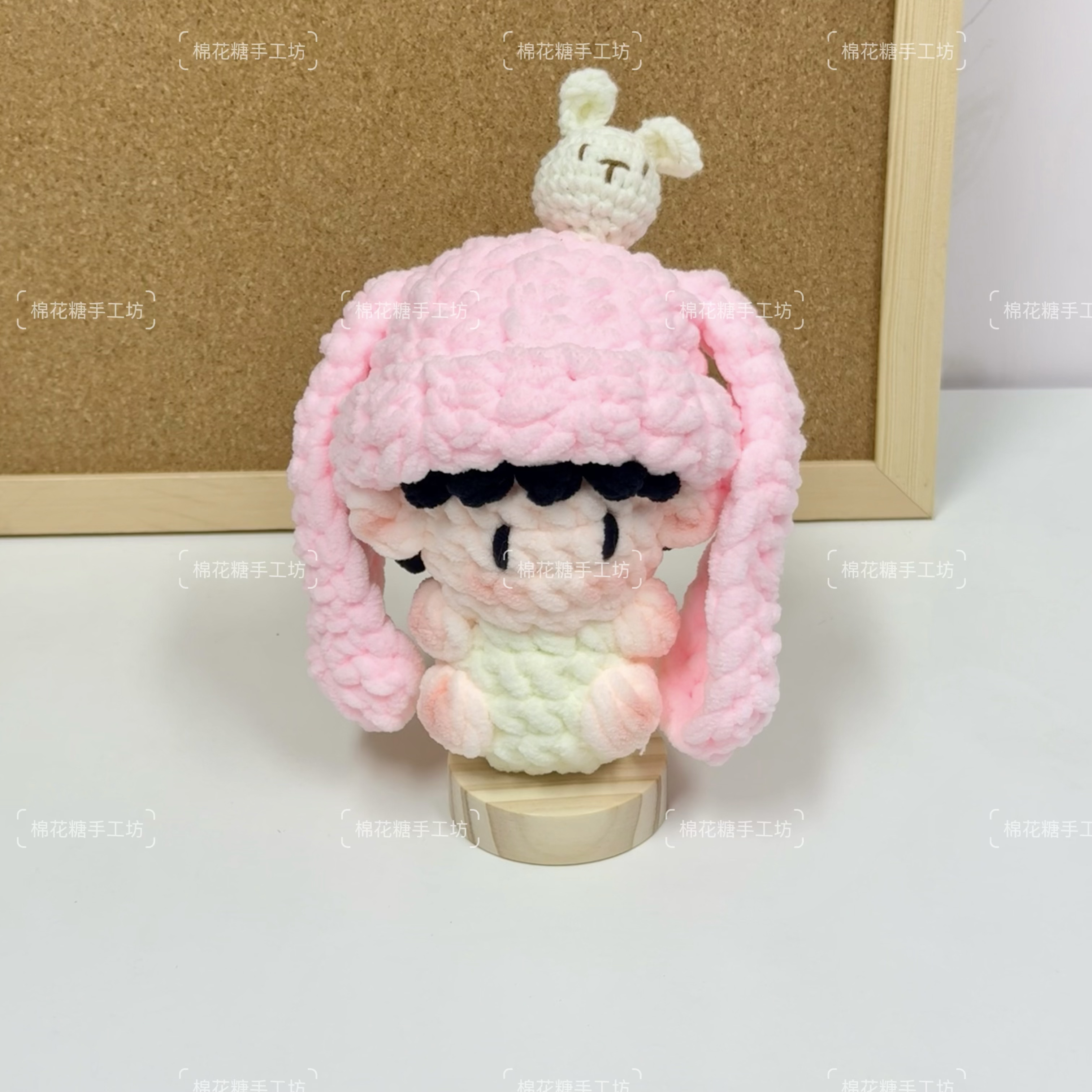 成品 陈立农毛线钩织玩偶 手工编织挂件 明星手工周边物料