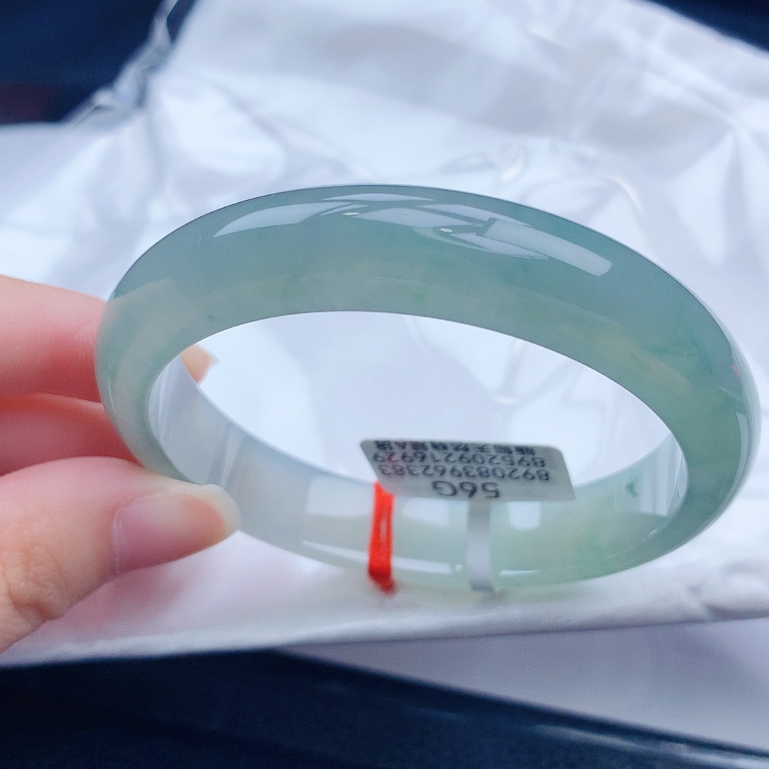 翡翠未镶嵌手镯缅甸天然翡翠a货手镯