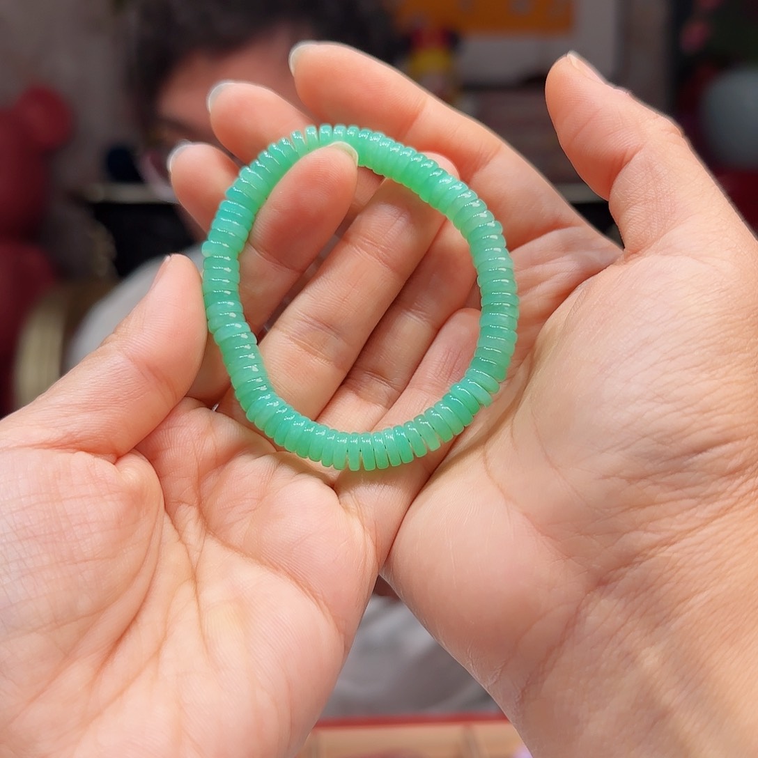 石英质玉手链未镶嵌佛*手串