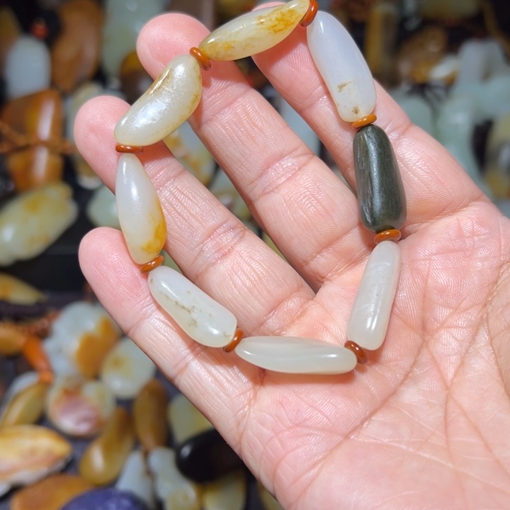 和田玉手串未镶嵌A****吴