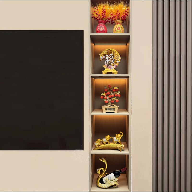 穗穗有福五层套装电视柜摆件玄关简约中式装饰品隔断送礼客厅乔迁