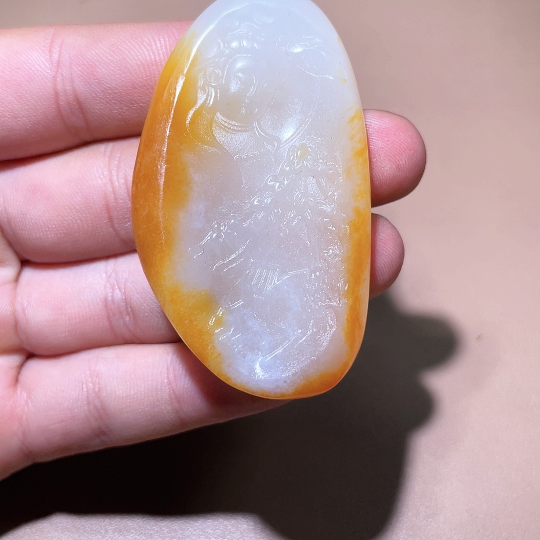 和田玉颈饰未镶嵌A7