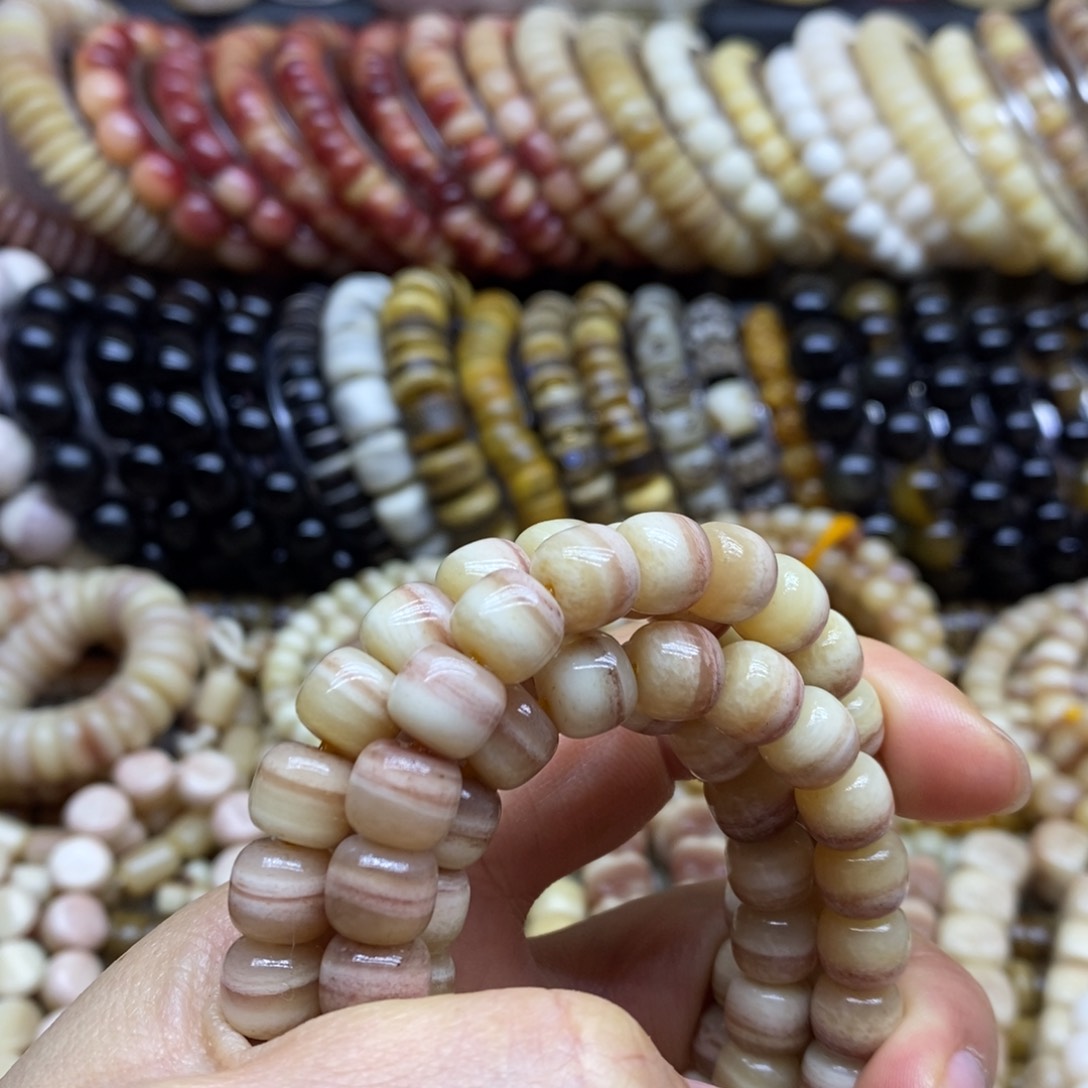 驼骨手串/手链大*默驼骨三花