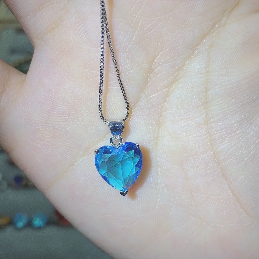 【闪购商品】托帕石耳饰银S925镶嵌