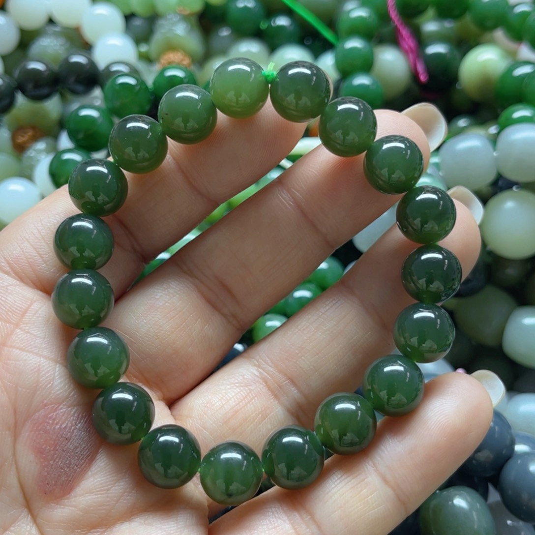 和田玉手链未镶嵌