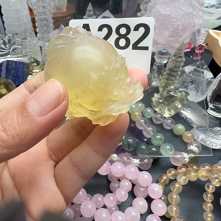 时***者水晶未镶嵌颈饰摆件282