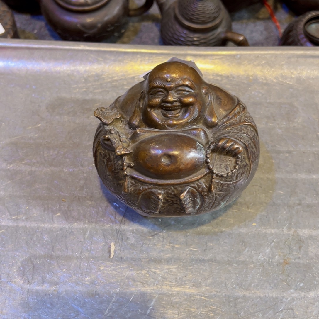 黄铜摆件，文房摆件