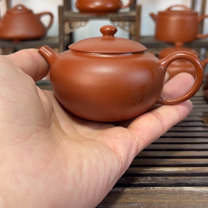 茶壶紫砂原矿紫砂手工制作