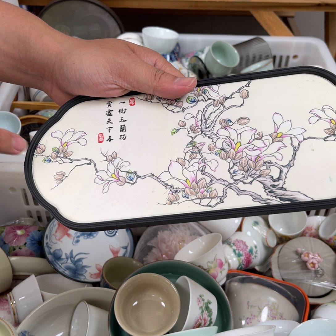 瓷片陶瓷茶具家用配件