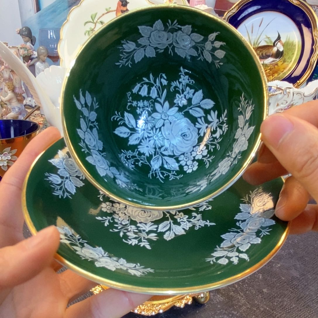 欧瓷咖啡杯水晶杯