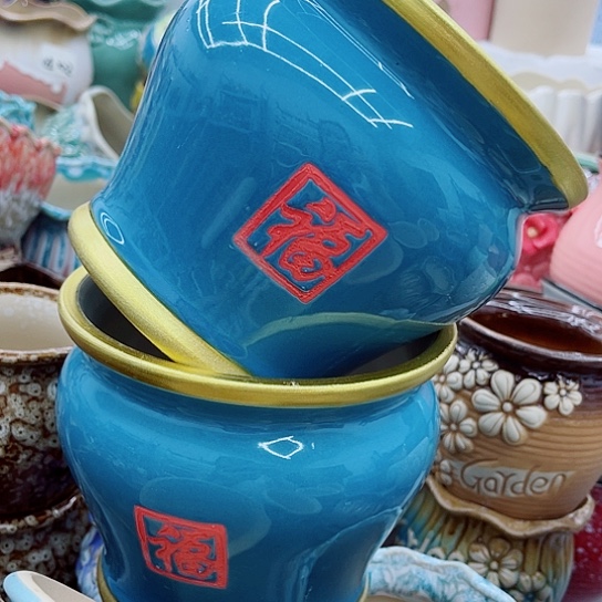 多肉绿植陶瓷花盆