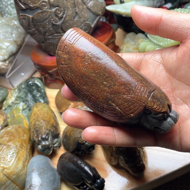 和田玉把件未镶嵌宇***化