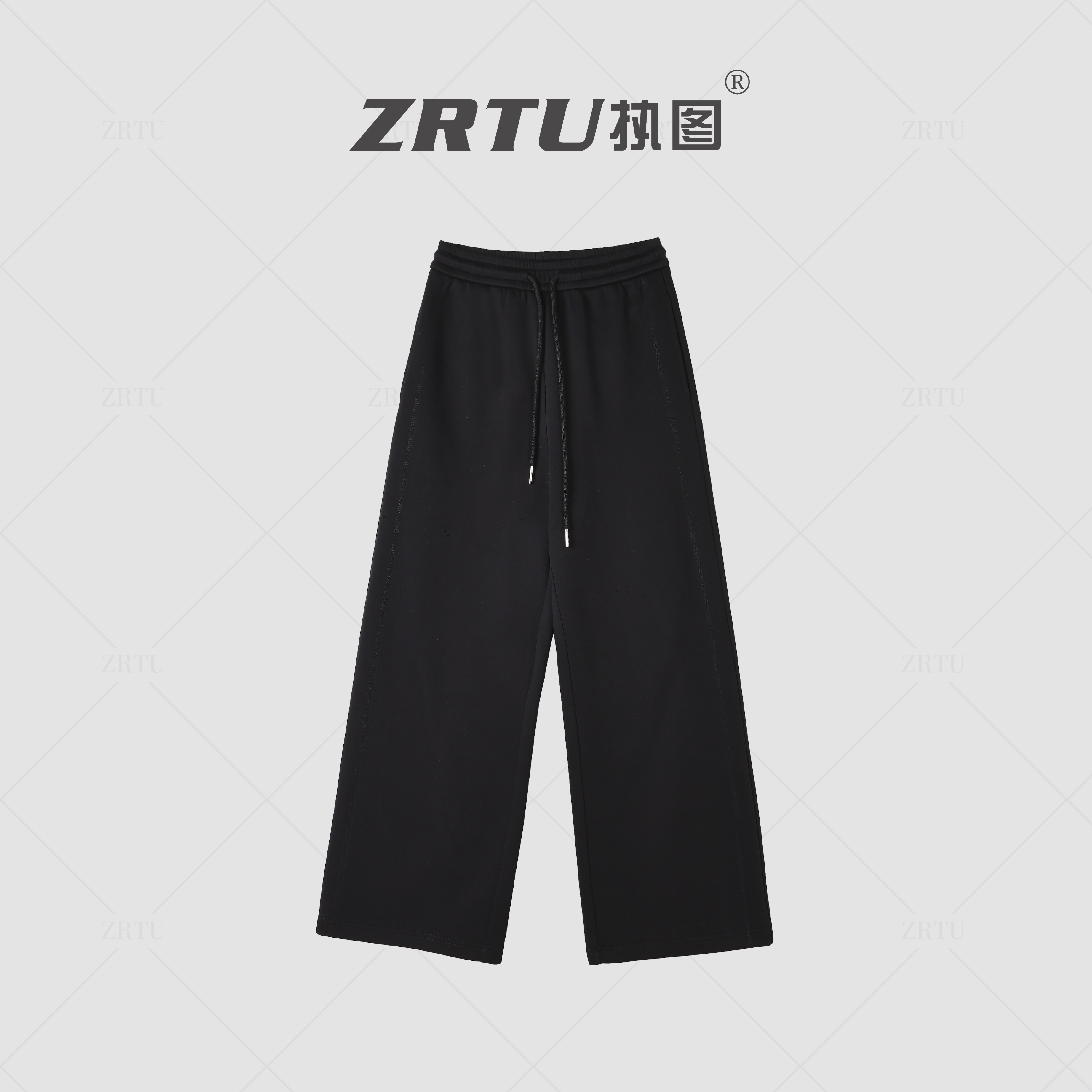 ZRTU/执图ZRTU/执图简约休闲长裤百搭抽绳休闲长裤
