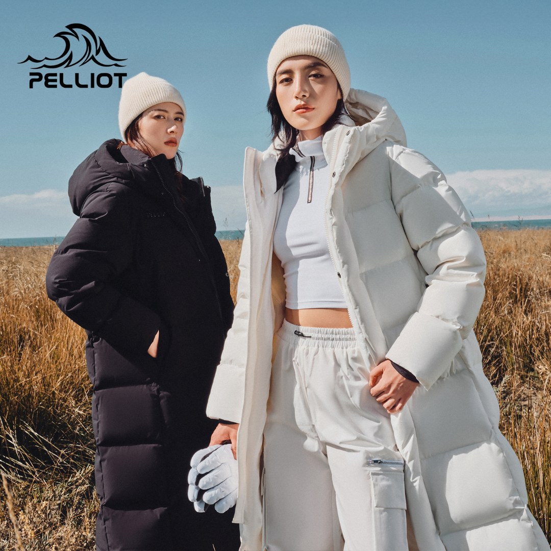 【极光Ⅱ】伯希和户外长款650蓬鹅绒男女加厚秋冬保暖羽绒服连帽锁温