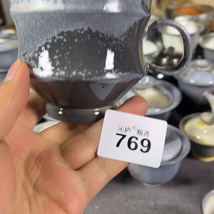 沁庐柴窑古法柴烧全手工茶具