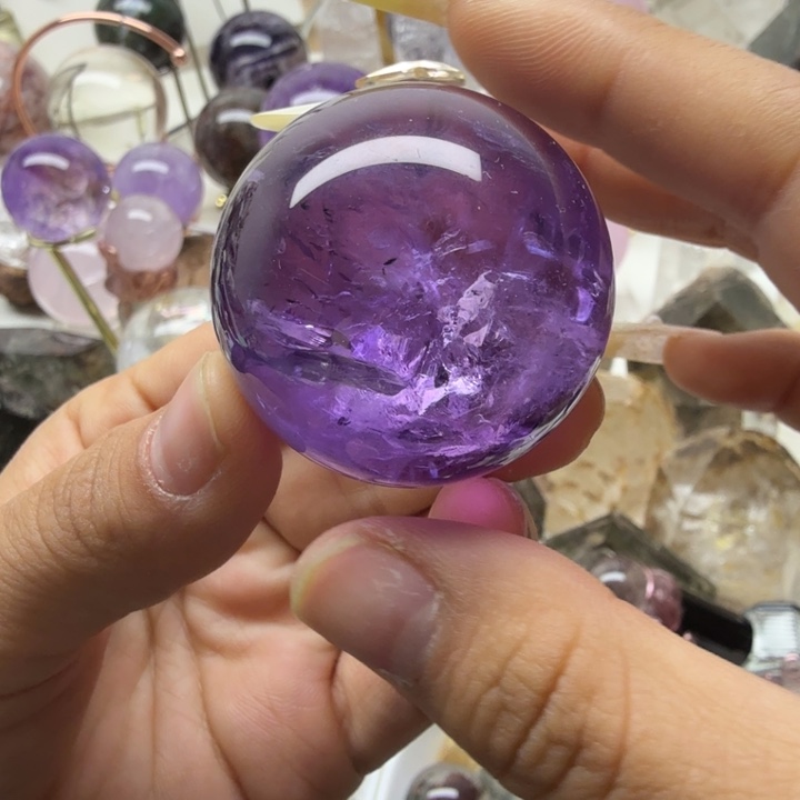 水晶未镶嵌珠宝半成品