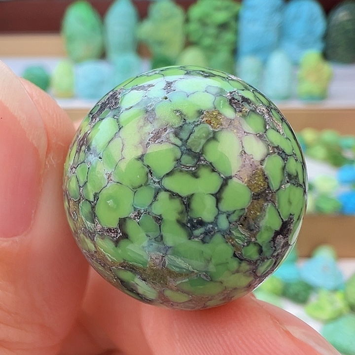 未镶嵌绿松石项链