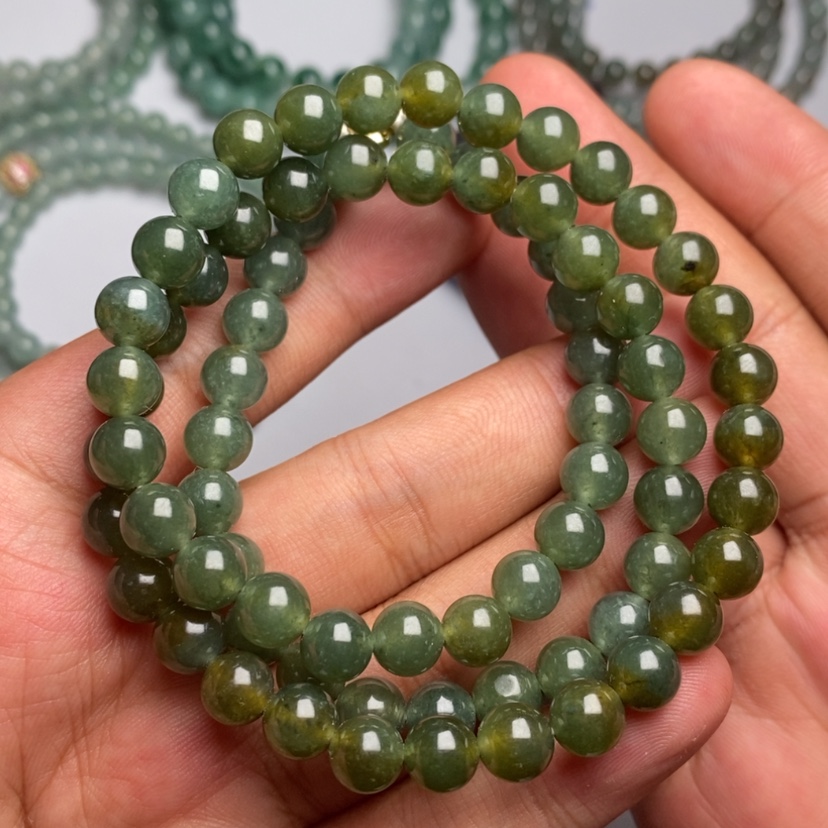 【闪购商品】定制翡翠未镶嵌珠子