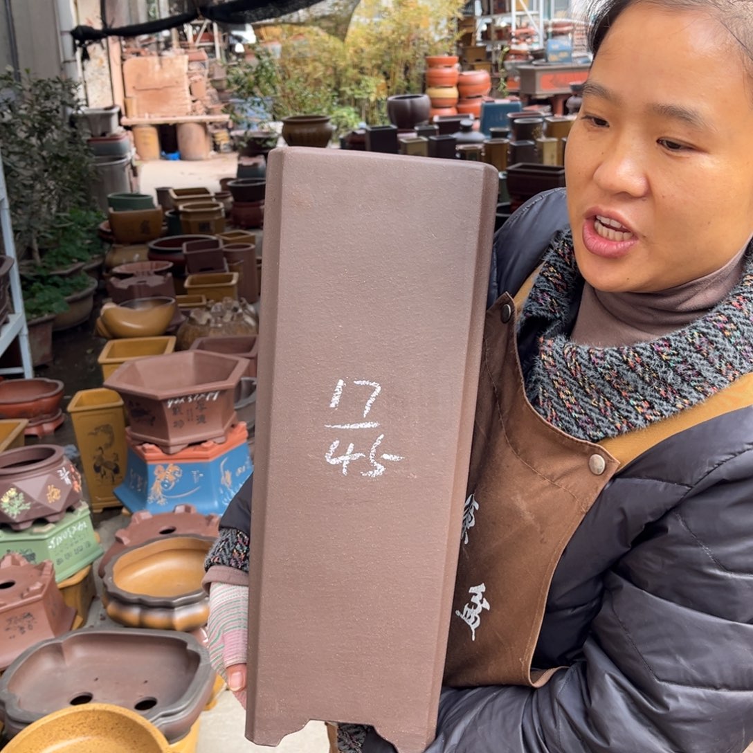 紫砂花盆盆景艺术