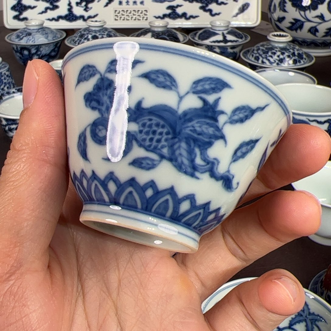 W***b仿明成化三多杯子