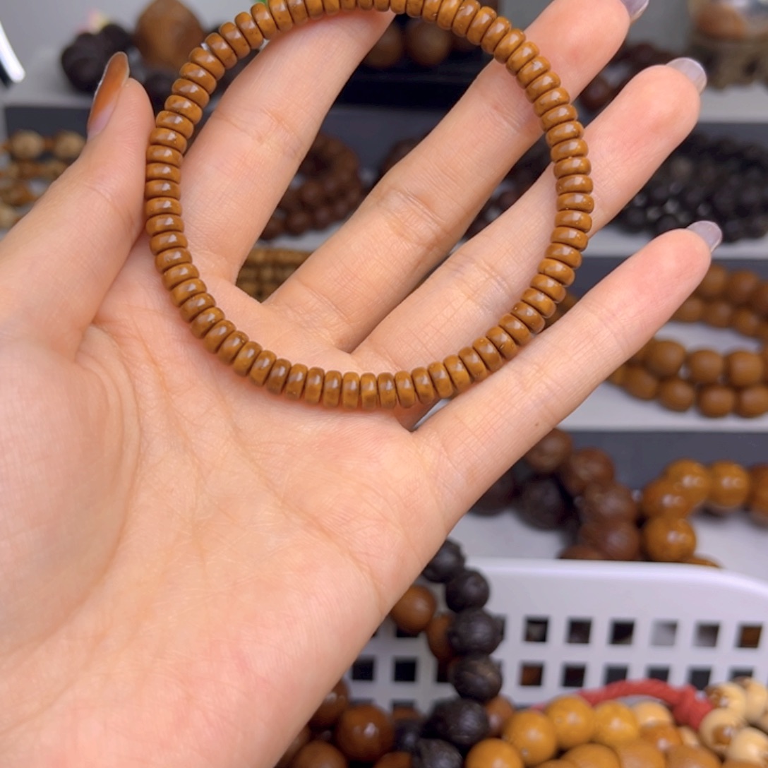 平***庸紫金鼠手串实心差价