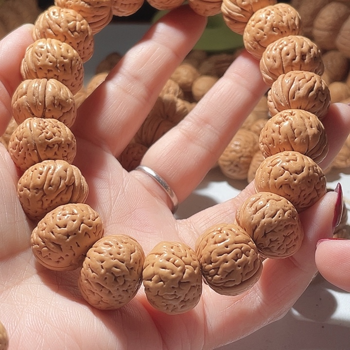 桃核吊坠桃核手串飞碟40