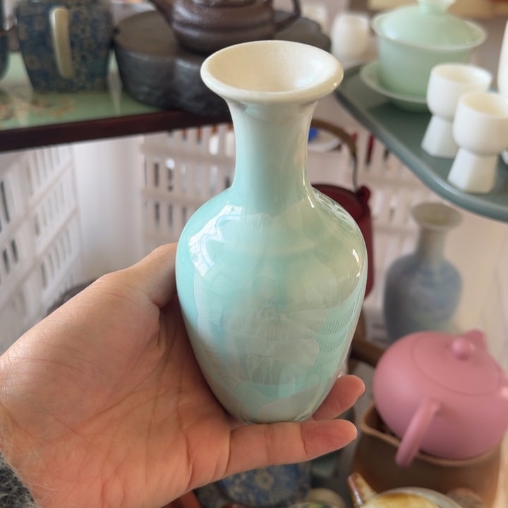 微瑕陶瓷茶具茶杯茶壶