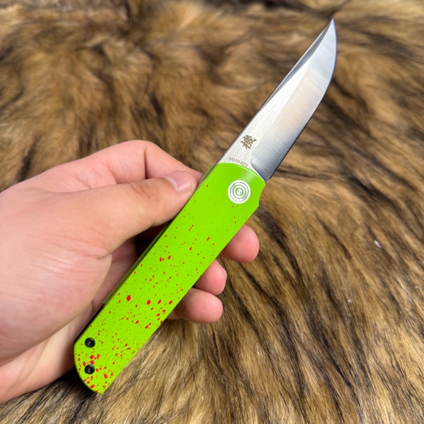 （限定）进口vg10性能粉末钢多功能户外收藏刀