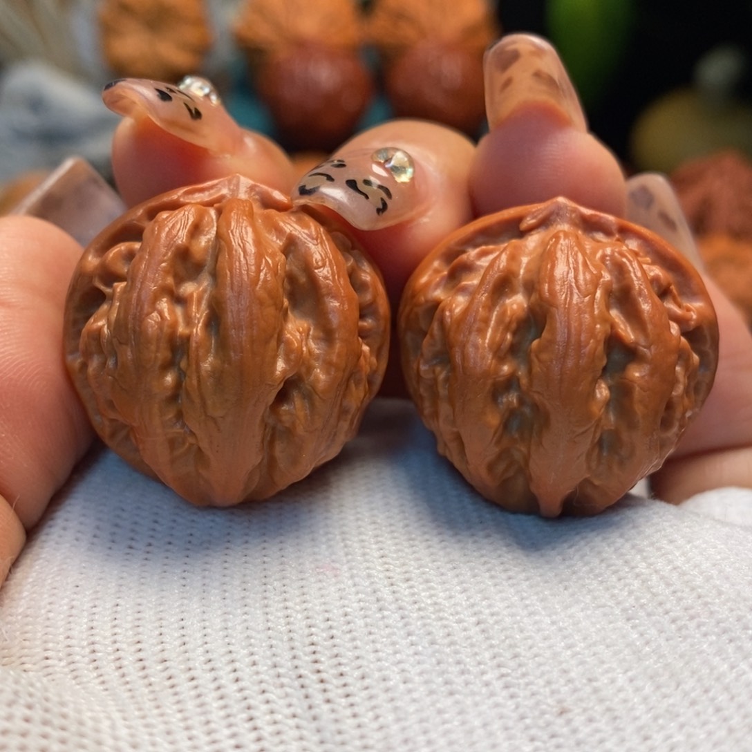 文玩核桃把件金瓜