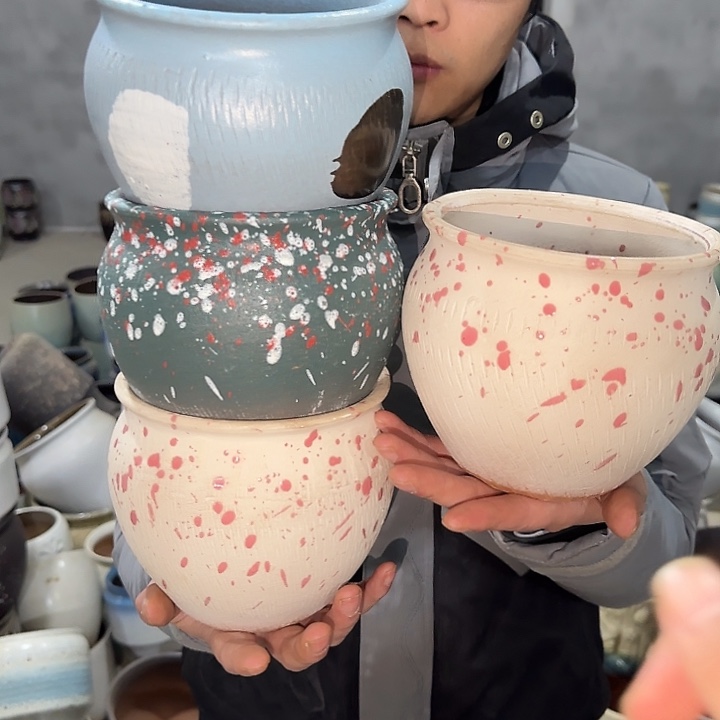 高度14口14啦啦花盆