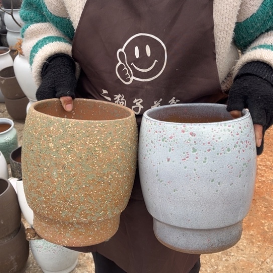 红陶口19高24瑕疵