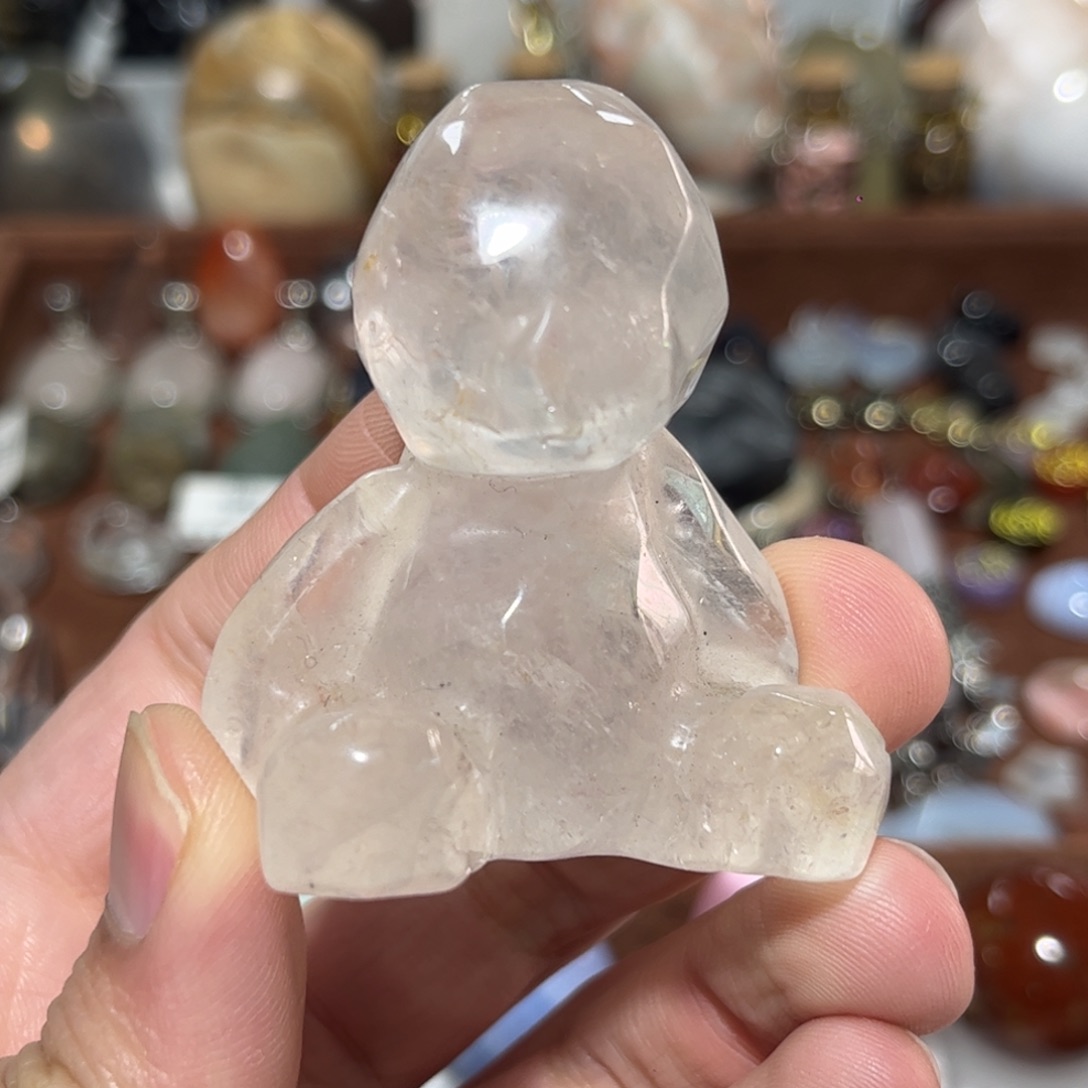 水晶天然水晶微瑕未镶嵌