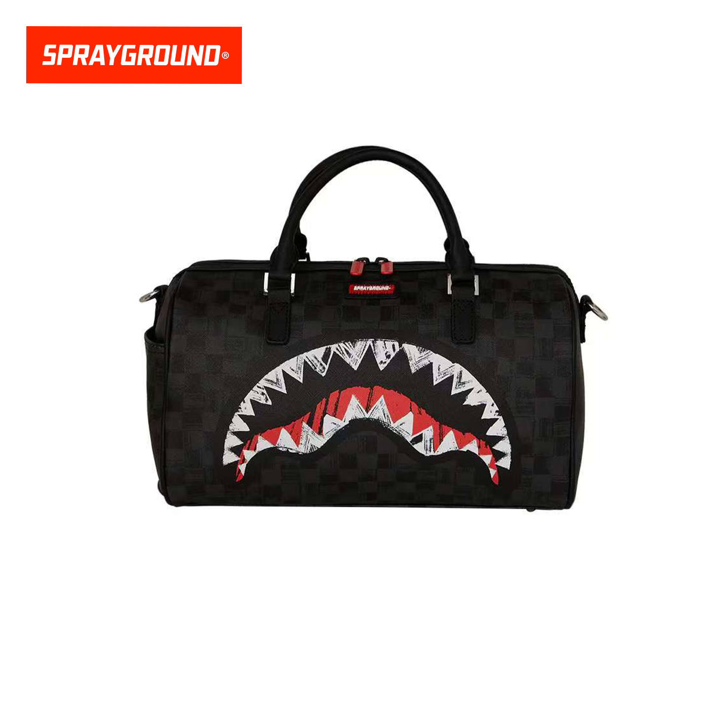 SPRAYGROUND鲨鱼嘴手提包涂鸦风街头防水潮流XB W1215503