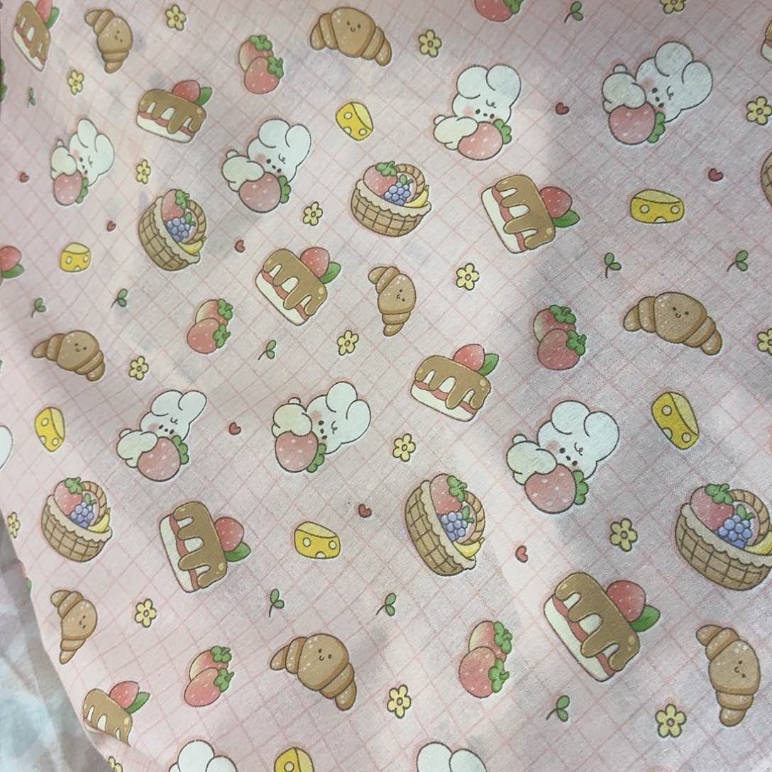 纯棉平布1米长X1.1米宽地卷